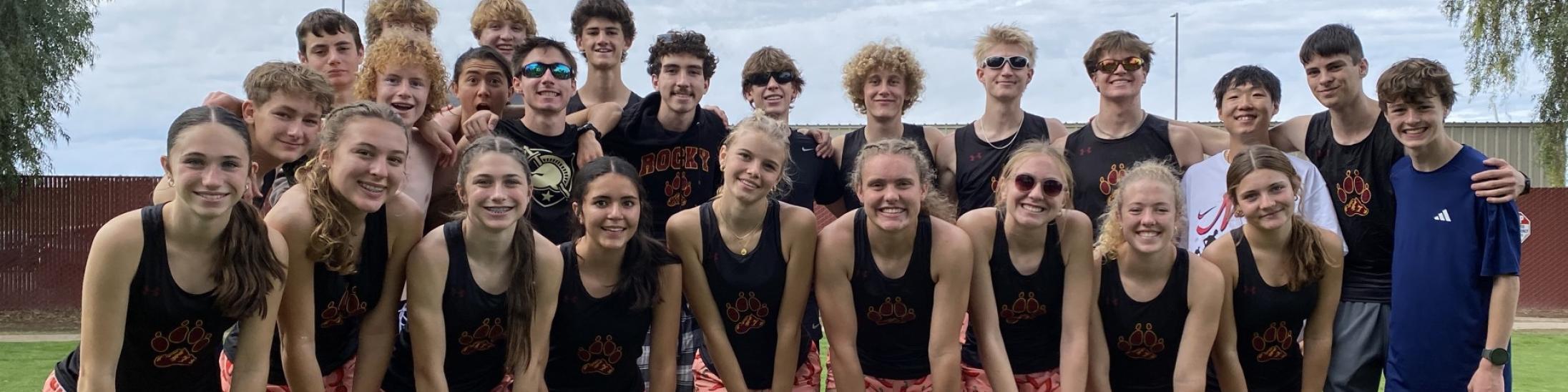 Cross Country team at our recent Nike Regional Race in Arizona