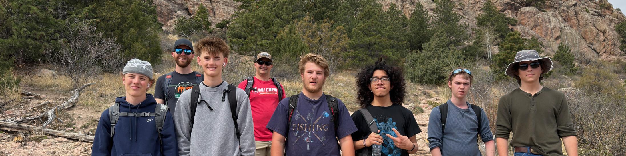 Boy's Group Hike