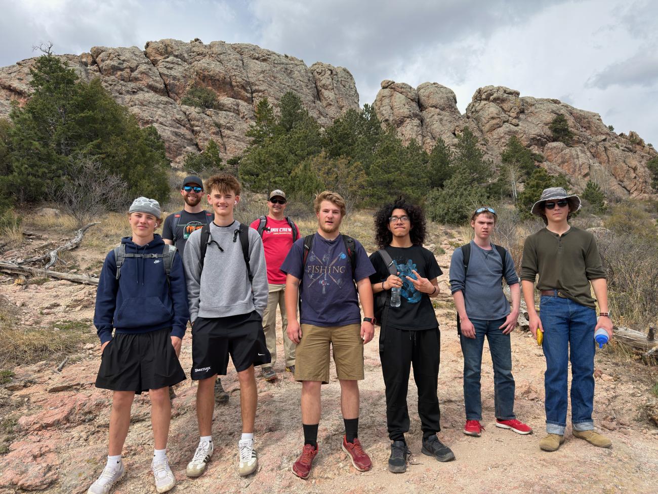 Boy's Group Hike