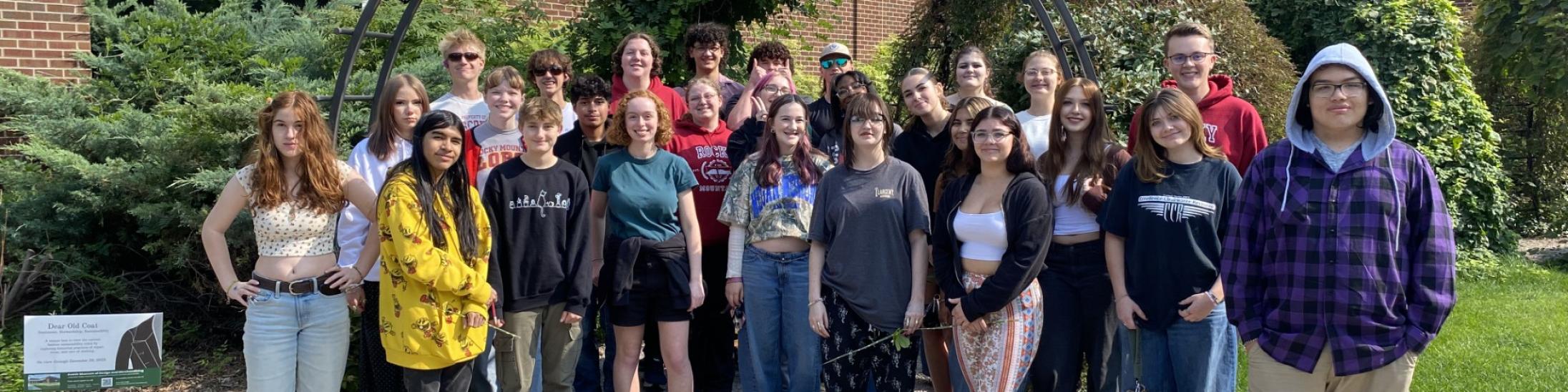 Botany field trip members.