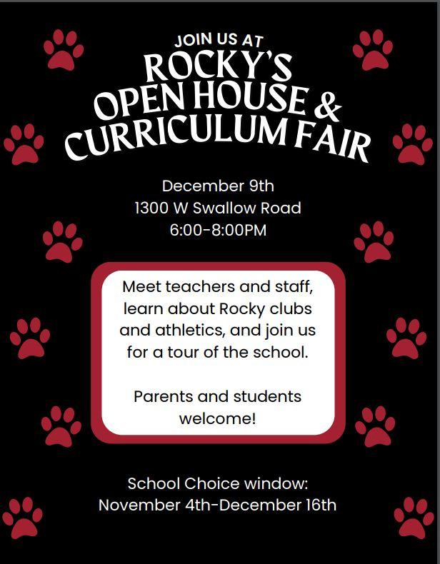 Open House Flyer