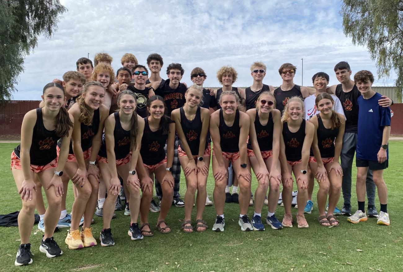 Cross Country team at our recent Nike Regional Race in Arizona